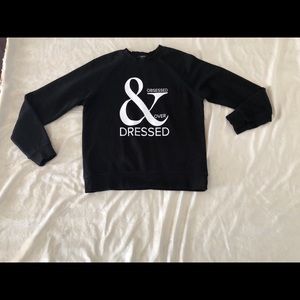 Perfect sweatshirt for a Fashion forward Diva.